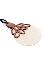 Carica l'immagine nel visualizzatore di Gallery, ventaglio-collana-Albero-legno