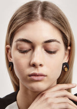 Carica l'immagine nel visualizzatore di Gallery, orecchini-eye-oro-nylon-3d-plexiglas