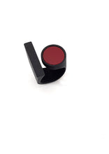 Carica l'immagine nel visualizzatore di Gallery, anello-ioio-rosso-nylon-3d-plexiglas