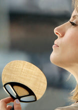 Carica l'immagine nel visualizzatore di Gallery, ventaglio-paglia-jap-plexiglas-nero
