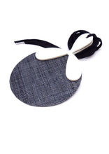 Carica l'immagine nel visualizzatore di Gallery, ventaglio-paglia-grigio-jinko-plexiglas-bianco