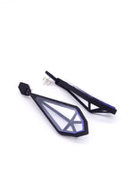 Carica l'immagine nel visualizzatore di Gallery, orecchini-lapis-trasparente-nylon-plexiglas