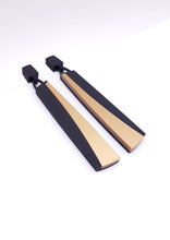 Carica l'immagine nel visualizzatore di Gallery, orecchini-shine-oro-nylon-3d-plexiglas