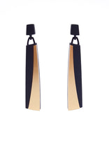 Carica l'immagine nel visualizzatore di Gallery, orecchini-shine-oro-nylon-3d-plexiglas