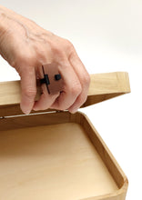 Load image into Gallery viewer, anello-placer-bronzo-nylon-3d-plexiglas