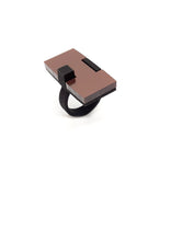 Load image into Gallery viewer, anello-placer-bronzo-nylon-3d-plexiglas