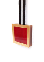 Carica l'immagine nel visualizzatore di Gallery, collana-ring-oro-plexiglas