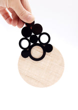 Carica l'immagine nel visualizzatore di Gallery, TONDI | NERO