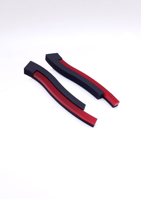 orecchini-serpentine-rosso-nylon-3d-plexiglas
